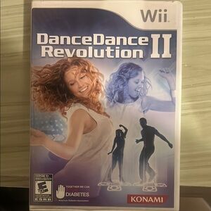 Dance Dance Revolution II Video Game for Wii in White